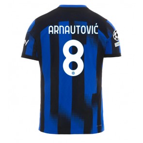 Inter Milan Marko Arnautovic #8 Hjemmebanetrøje 2023-24 Kort ærmer